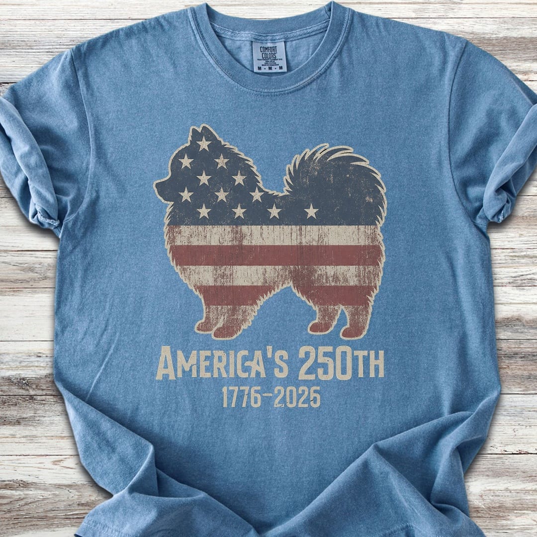 Pomeranian Vintage USA - Blue Jean