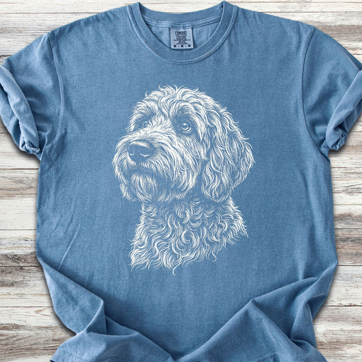 Labradoodle Loyalty - Blue Jean