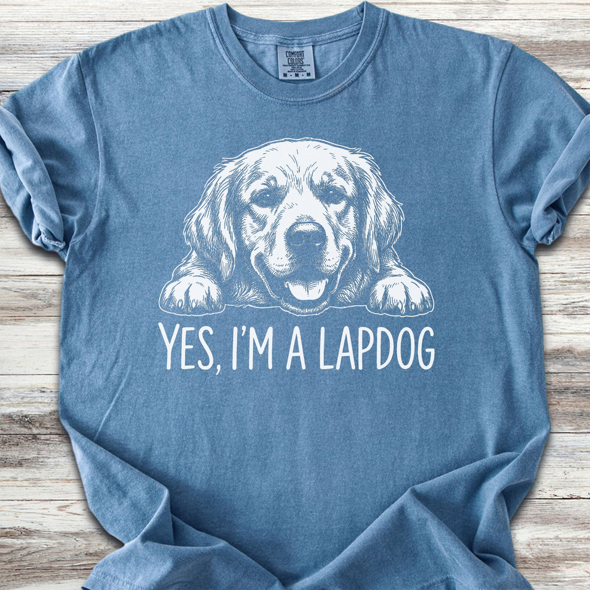 Golden Retriever Lapdog - Blue Jean