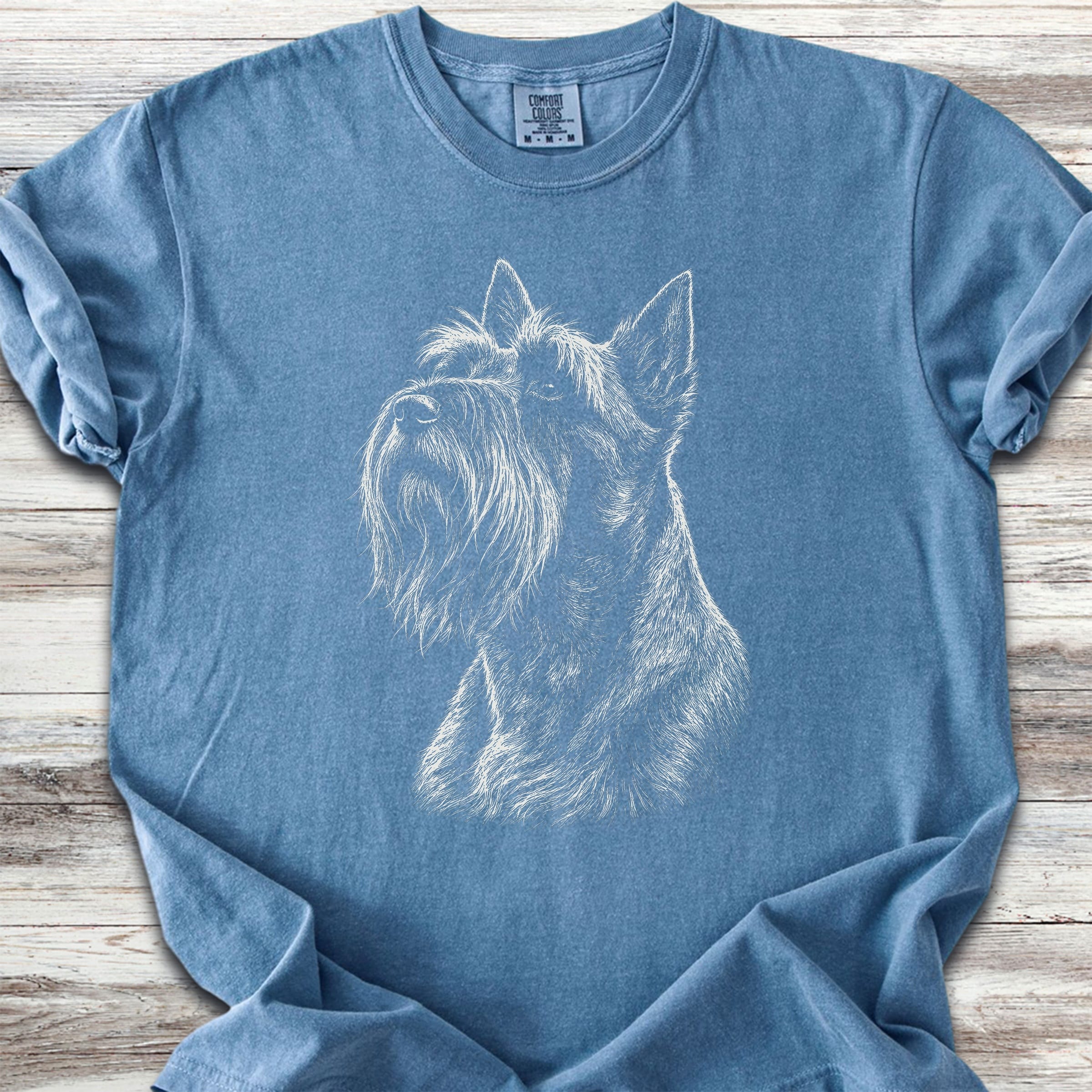 Scottish Terrier Loyalty - Blue Jean