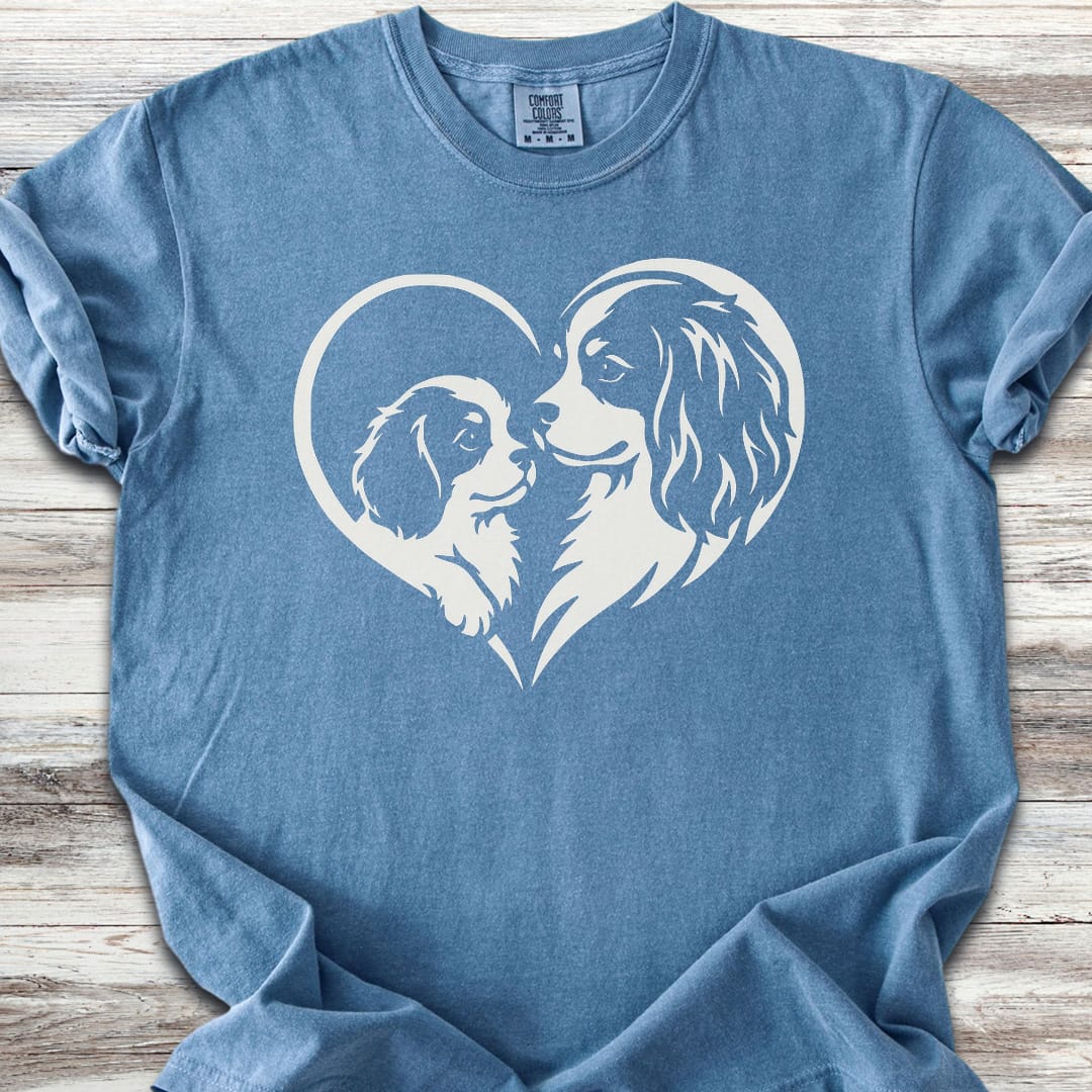 Cavalier King Charles Heart Bond - Blue Jean
