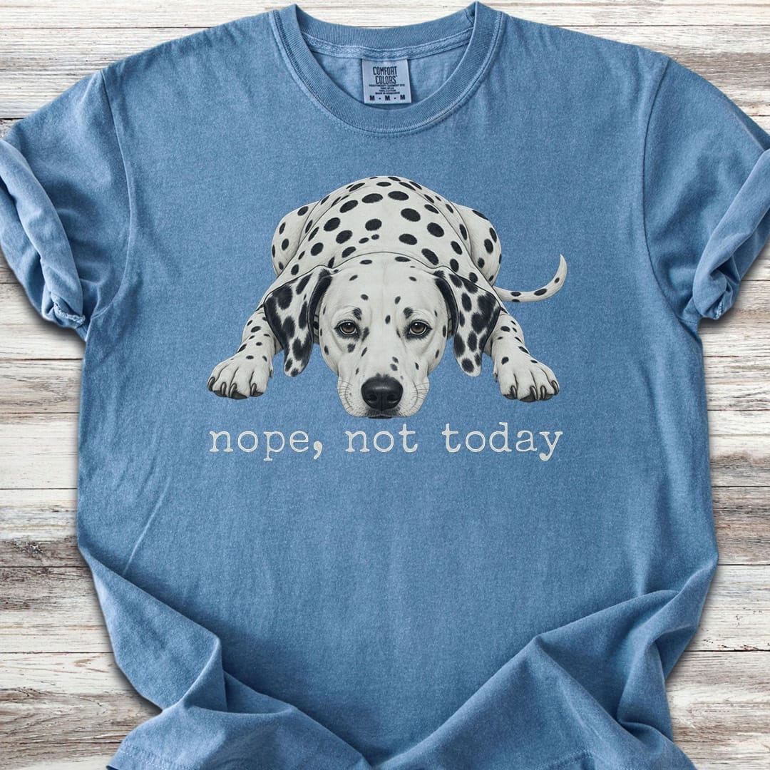Dalmatian Nope - Blue Jean