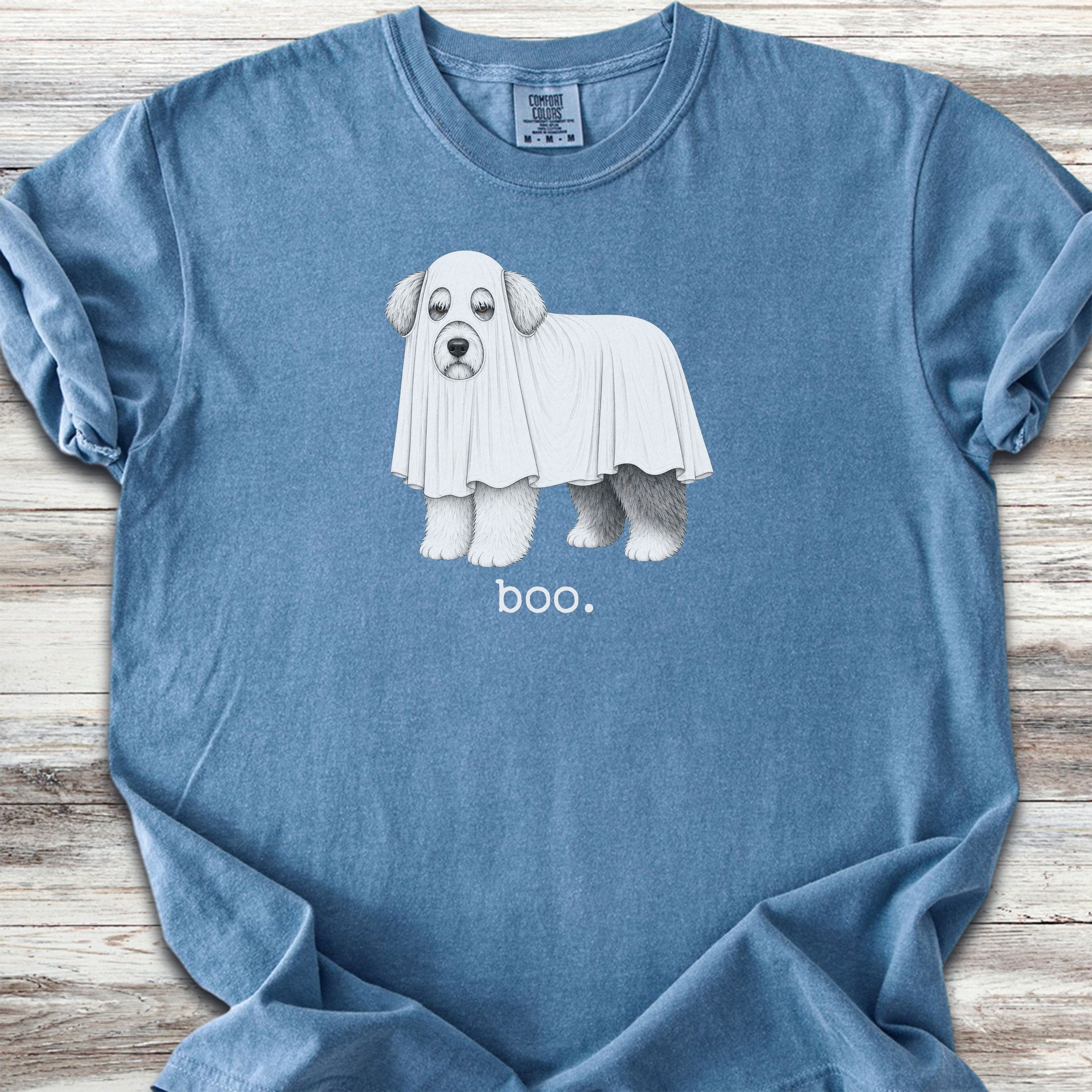 Old English Sheepdog Boo - Blue Jean