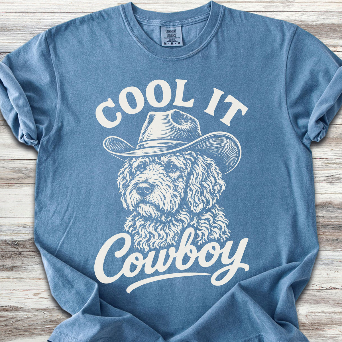 Labradoodle Cool It - Blue Jean