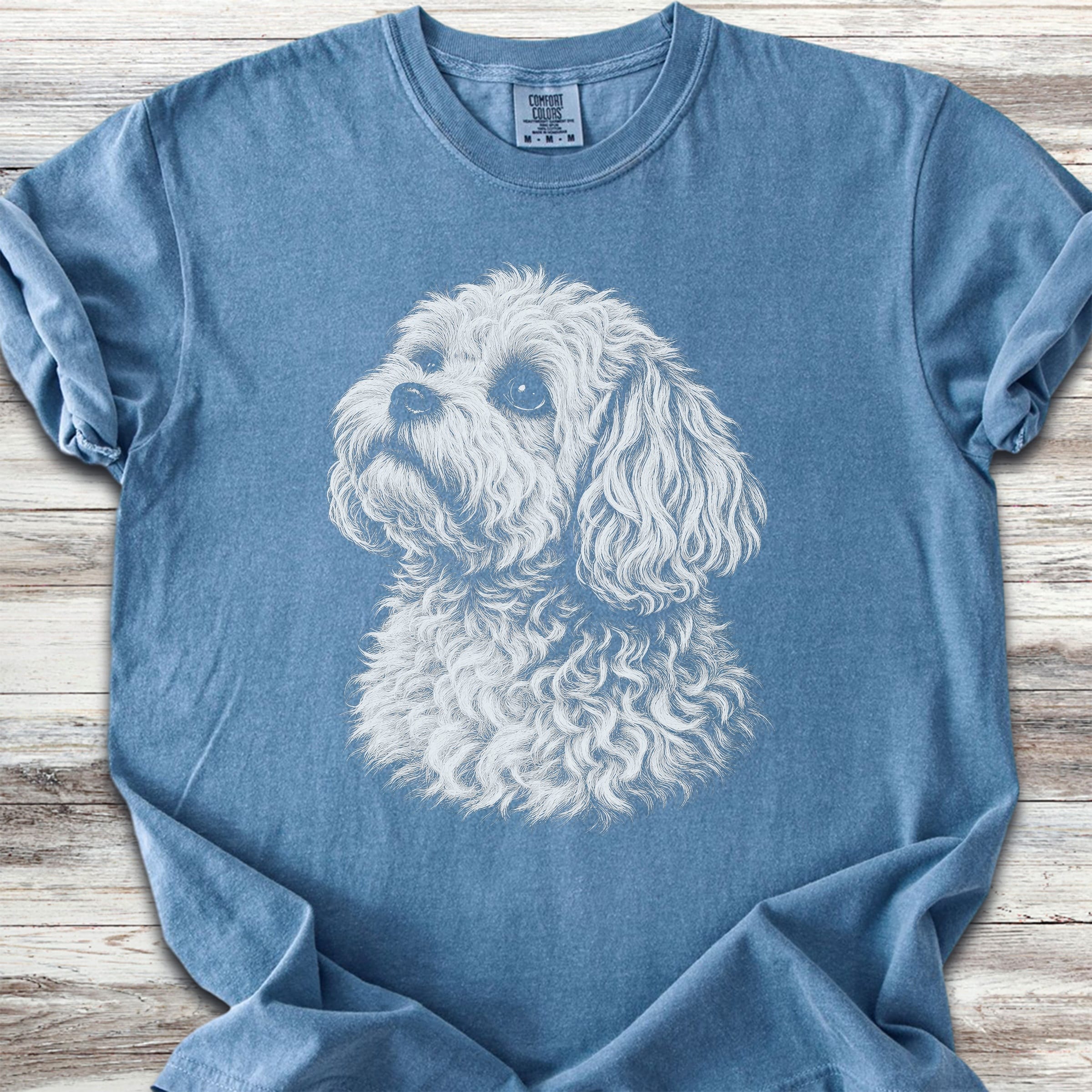 Maltipoo Loyalty - Blue Jean