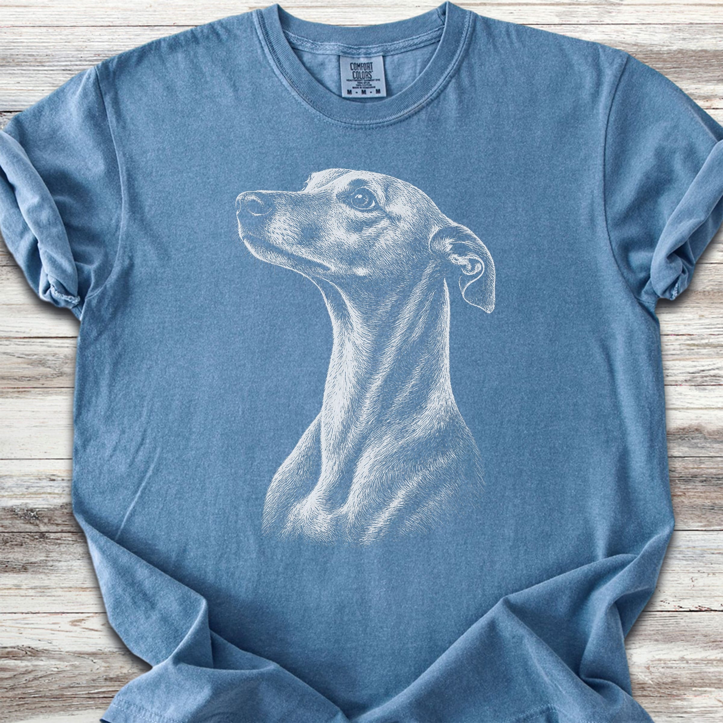 Whippet Loyalty - Blue Jean