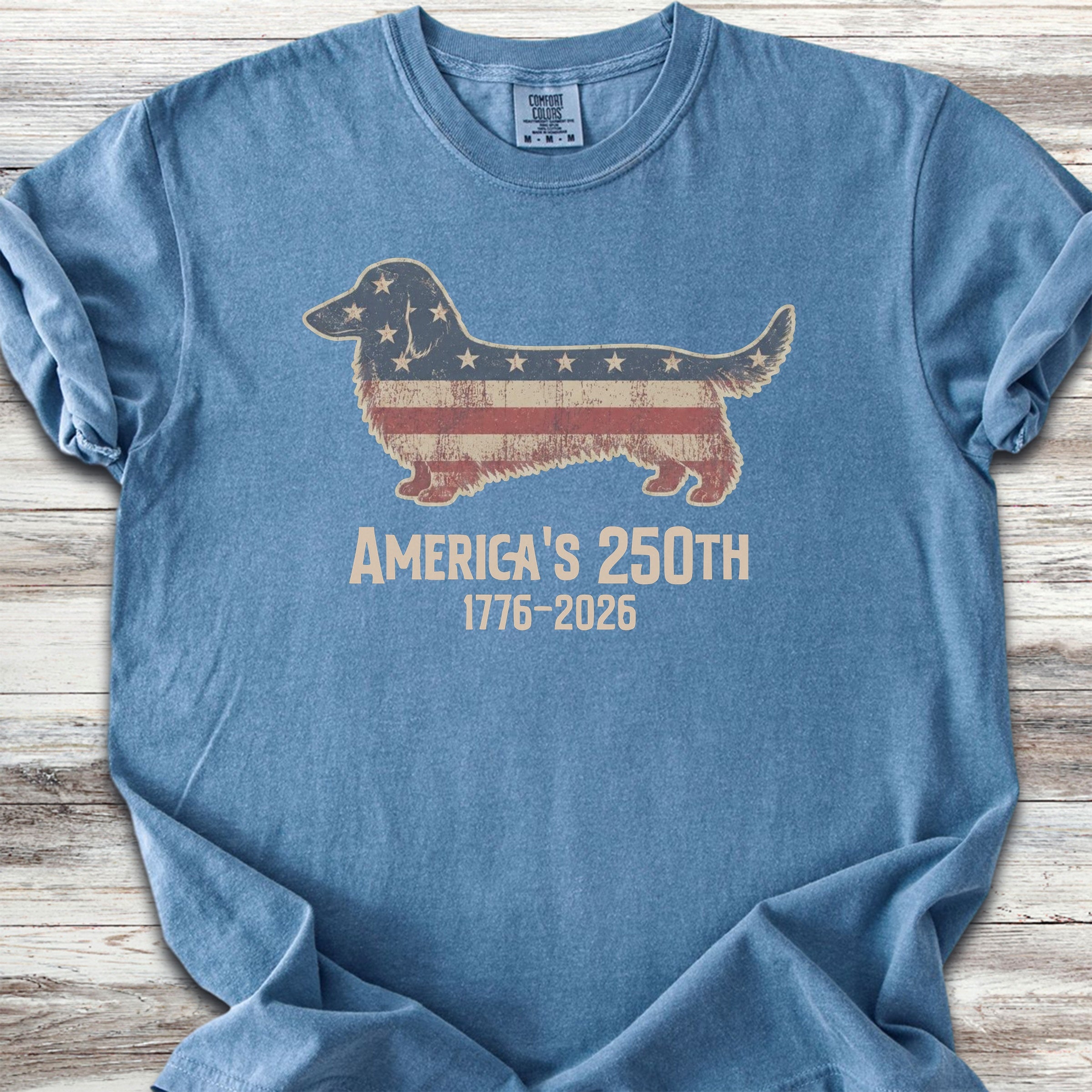 Dachshund 250 - Blue Jean