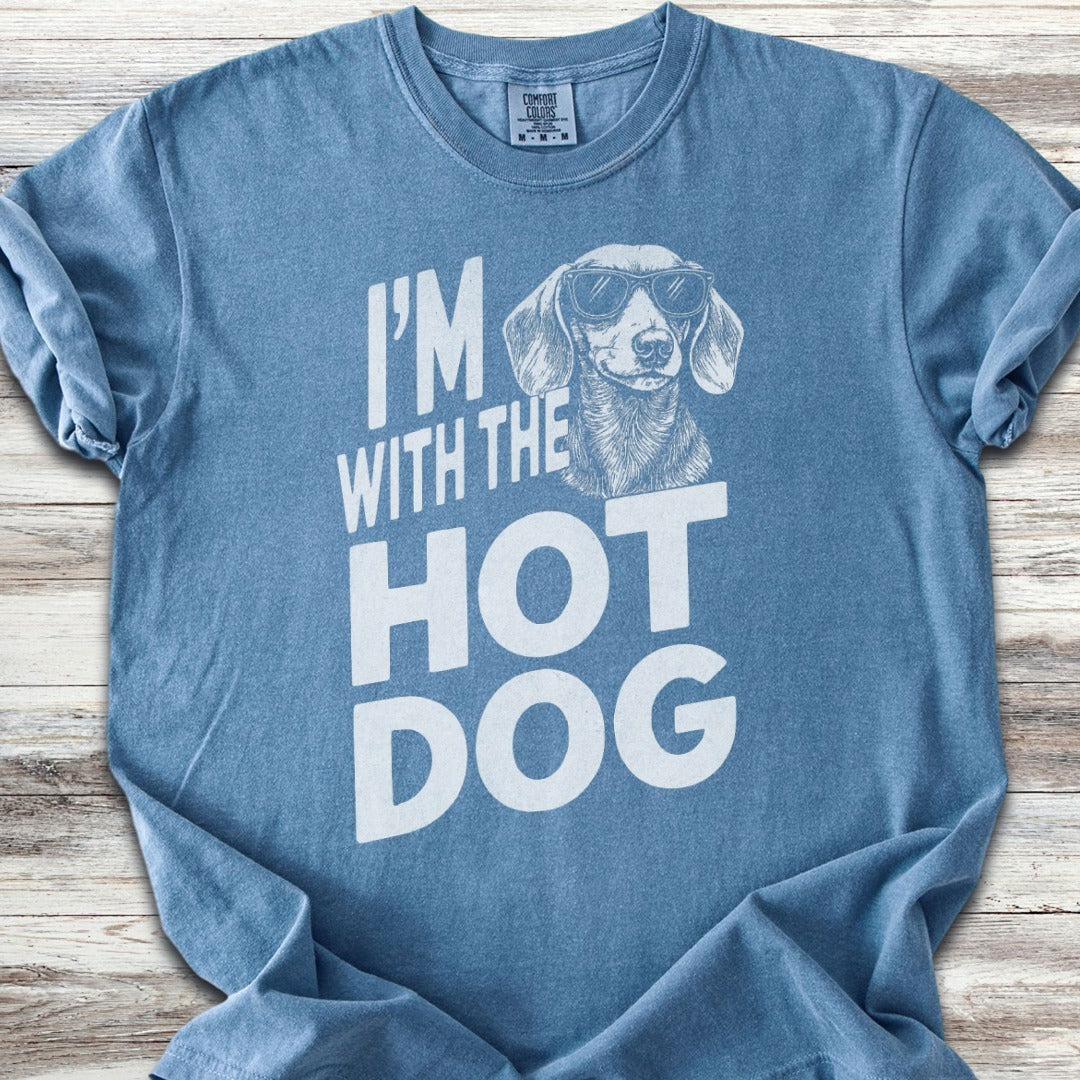 Dachshund Hot Dog - Blue Jean
