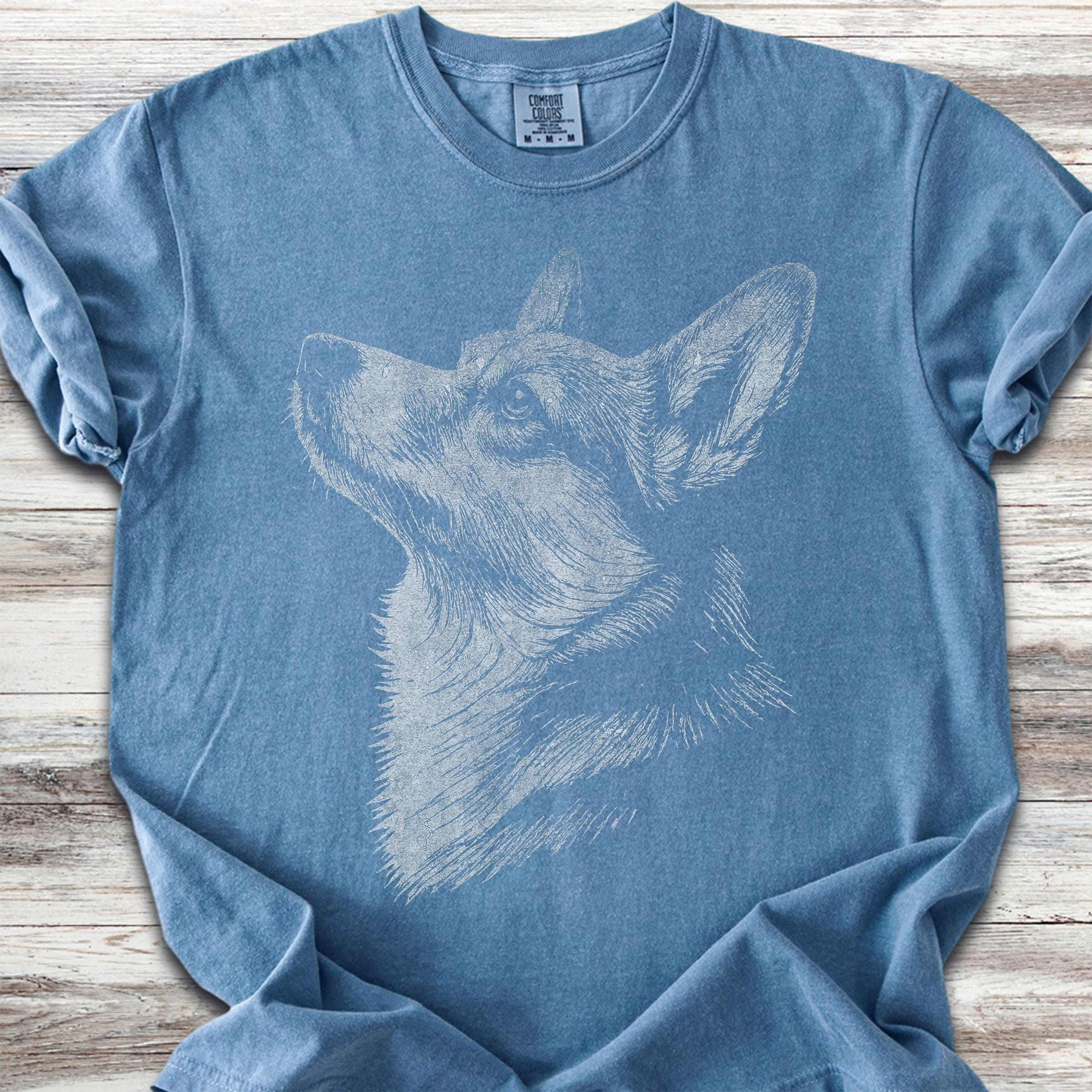 Corgi Loyalty - Blue Jean