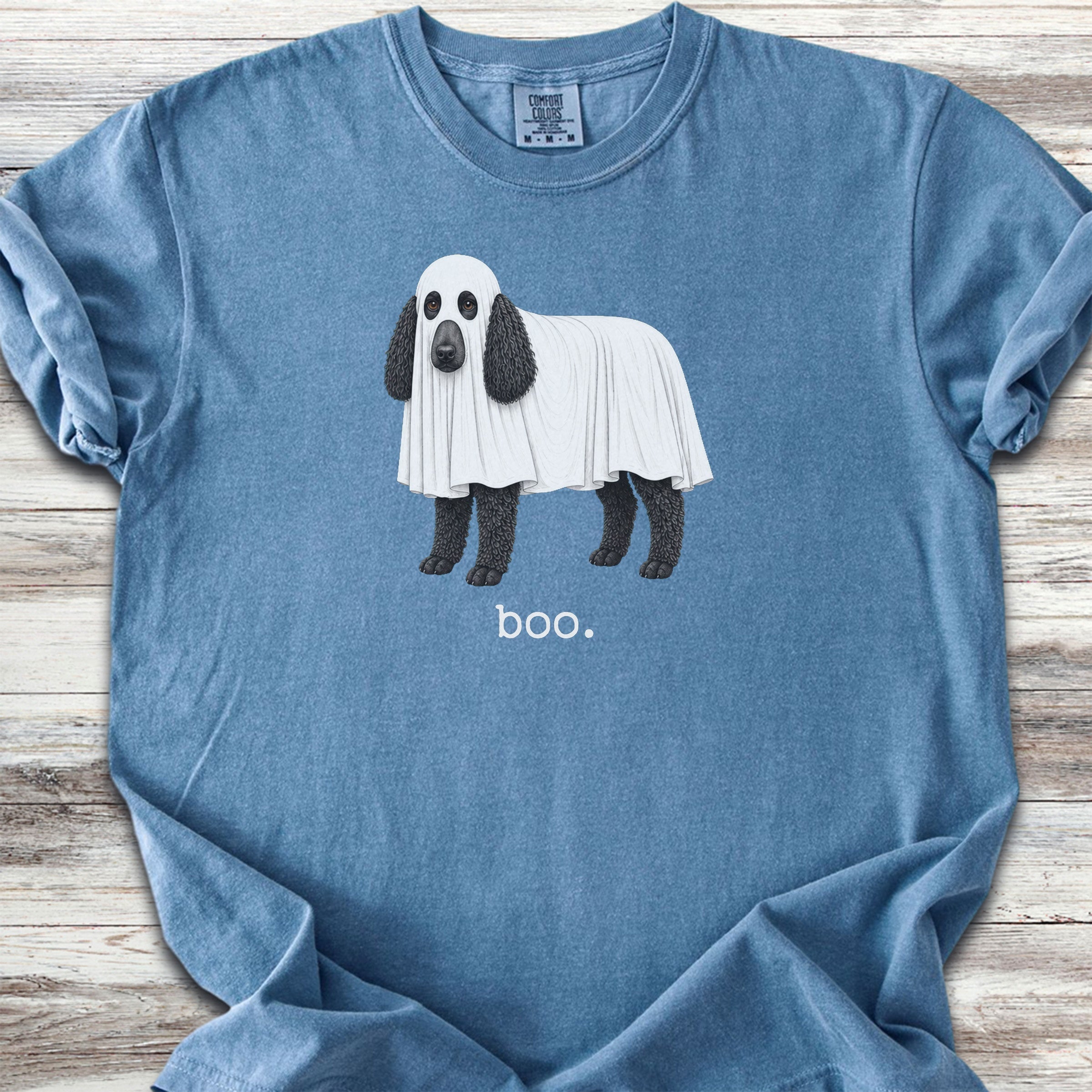 Poodle Black Boo - Blue Jean