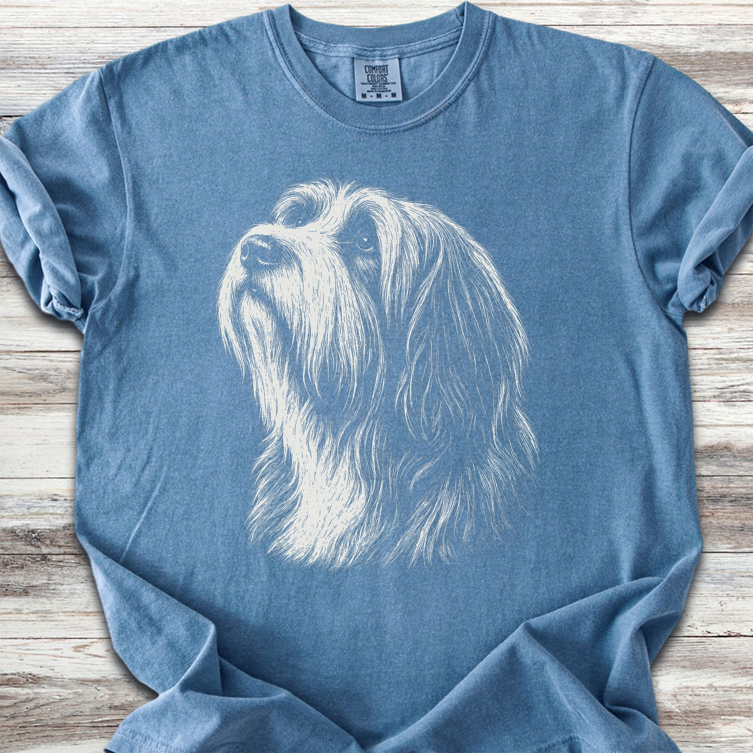 Bearded Collie Loyalty - Blue Jean