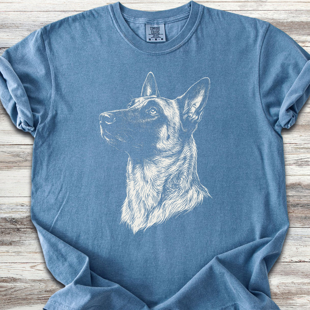 Belgian Malinois Loyalty - Blue Jean