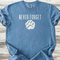 Never Forget Pawprint - Blue Jean