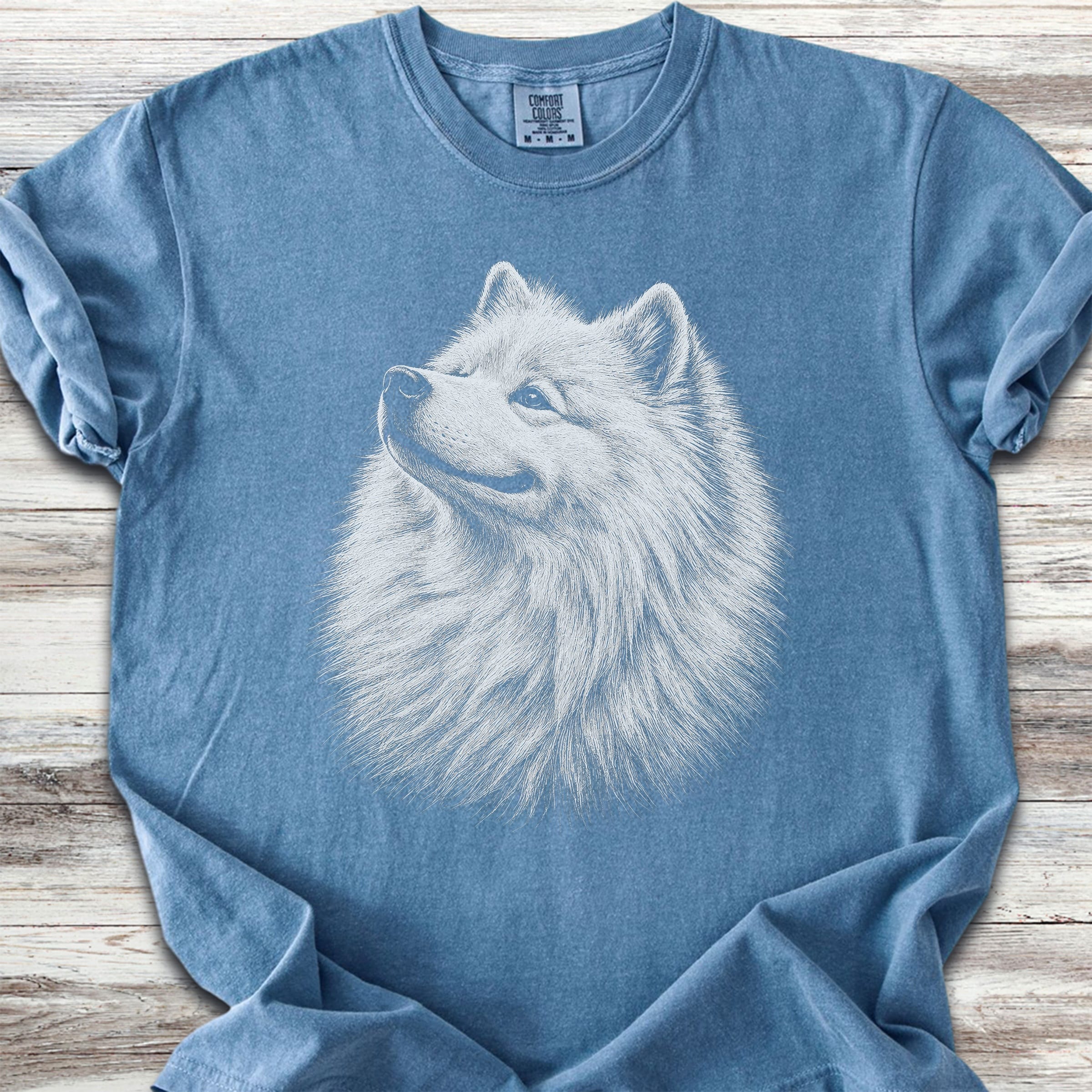 Samoyed Loyalty - Blue Jean