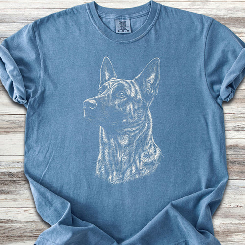 Dutch Shepherd Loyalty - Blue Jean