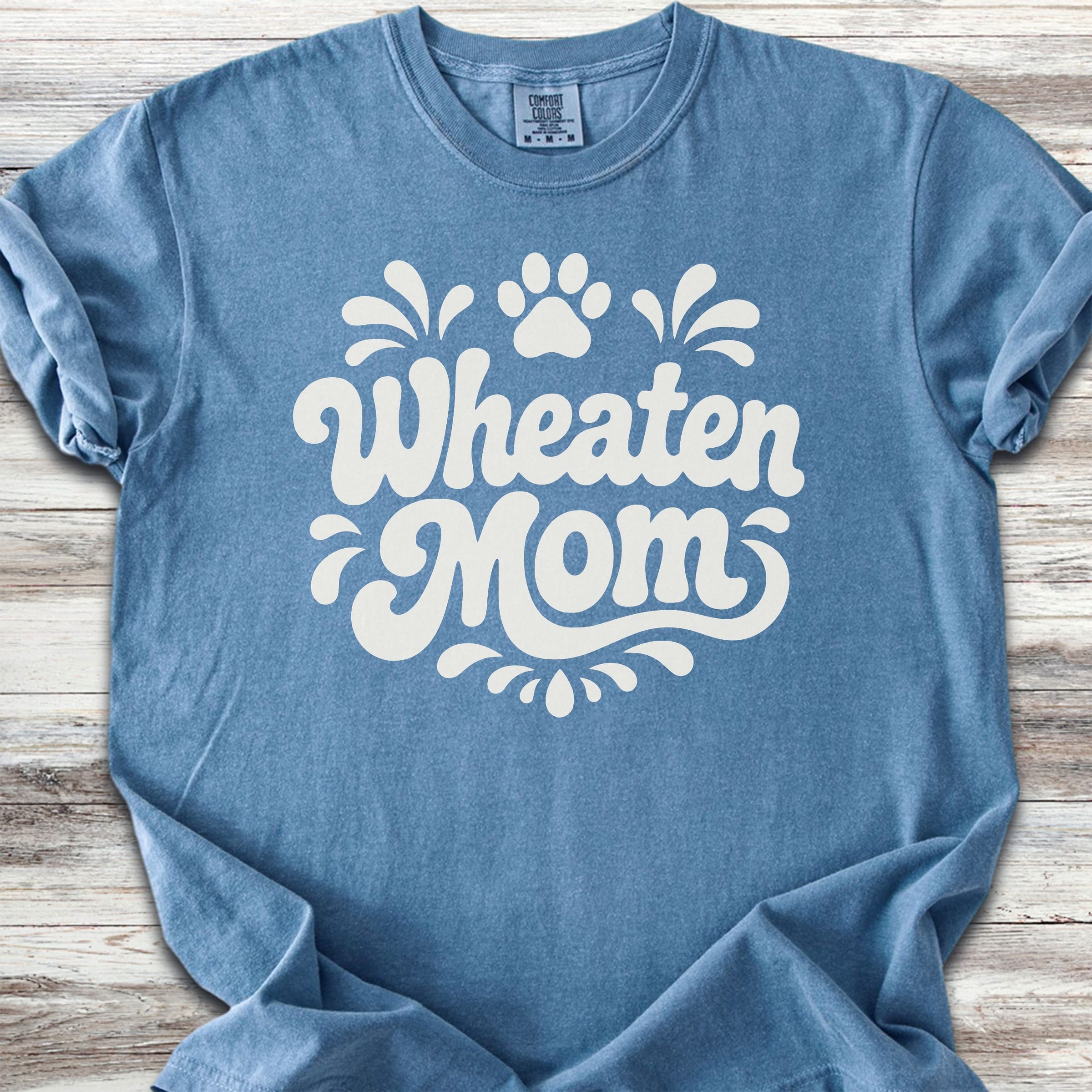 Wheaten Groovy Mom - Blue Jean