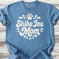 Shiba Inu Groovy Mom - Blue Jean