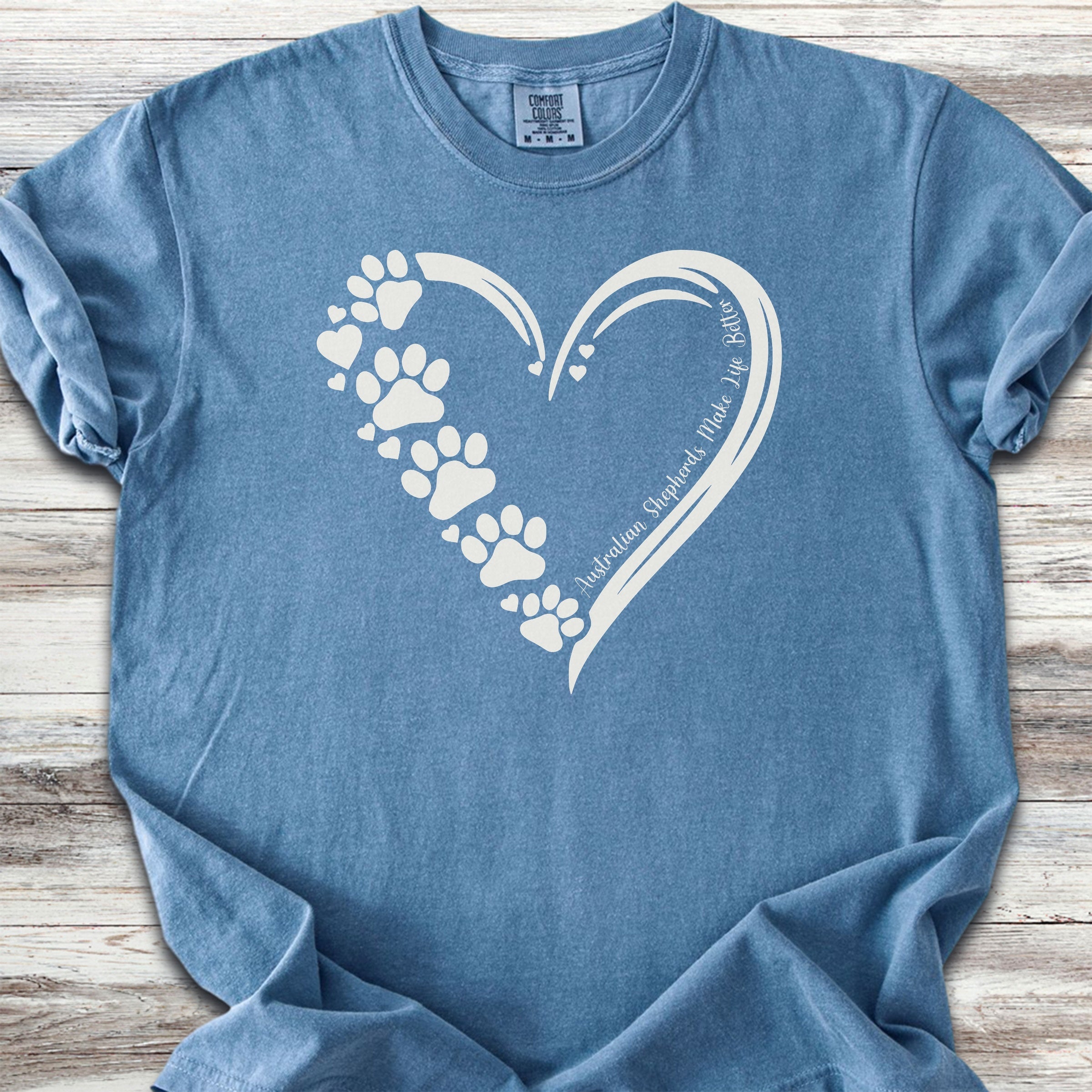 Australian Shepherd Loyal Heart - Blue Jean