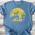 Dalmatian Halloween Moon - Blue Jean