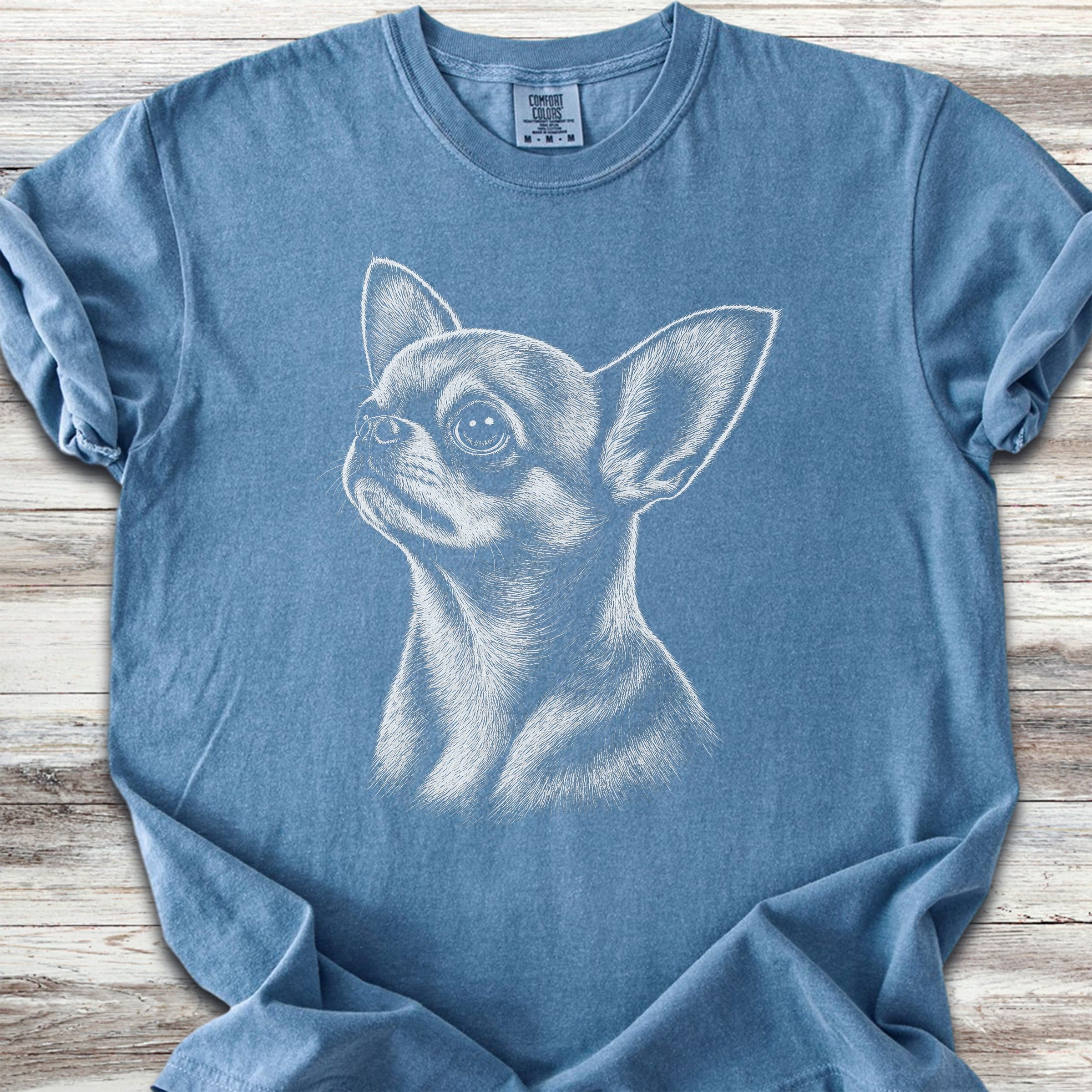 Chihuahua Loyalty - Blue Jean