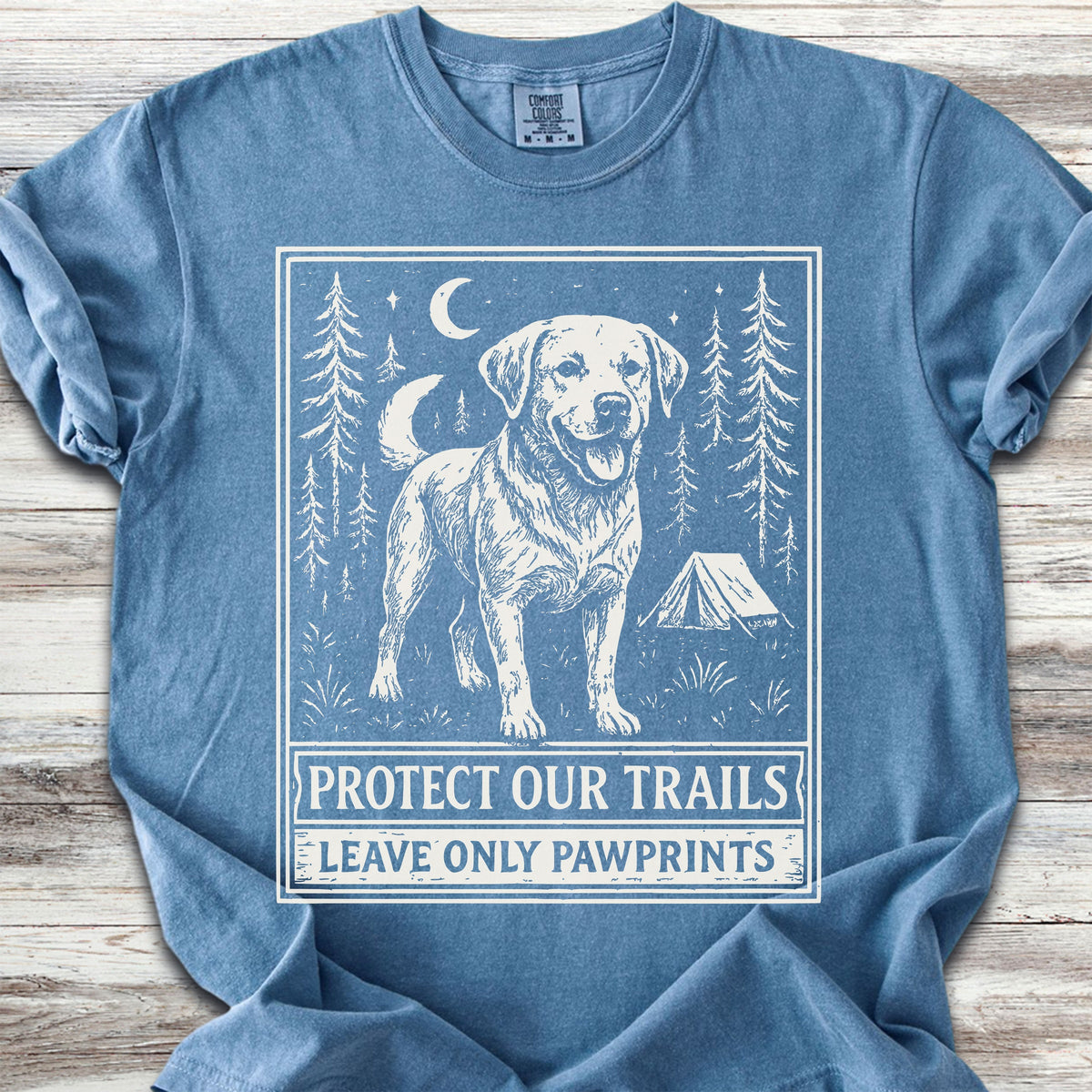 Labrador Retriever Protect Trails - Blue Jean