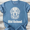 Golden Retriever Old School - Blue Jean