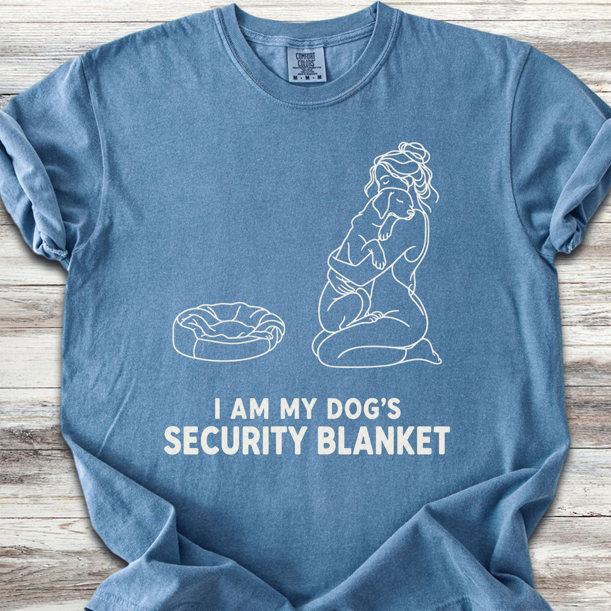 Security Blanket - Blue Jean