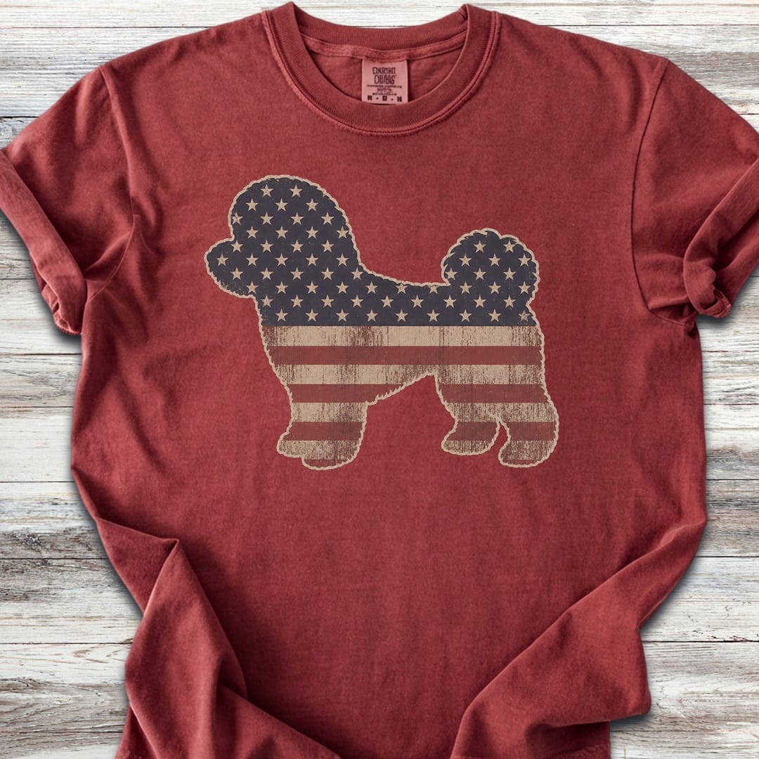 Bichon Frise Vintage USA - Brick