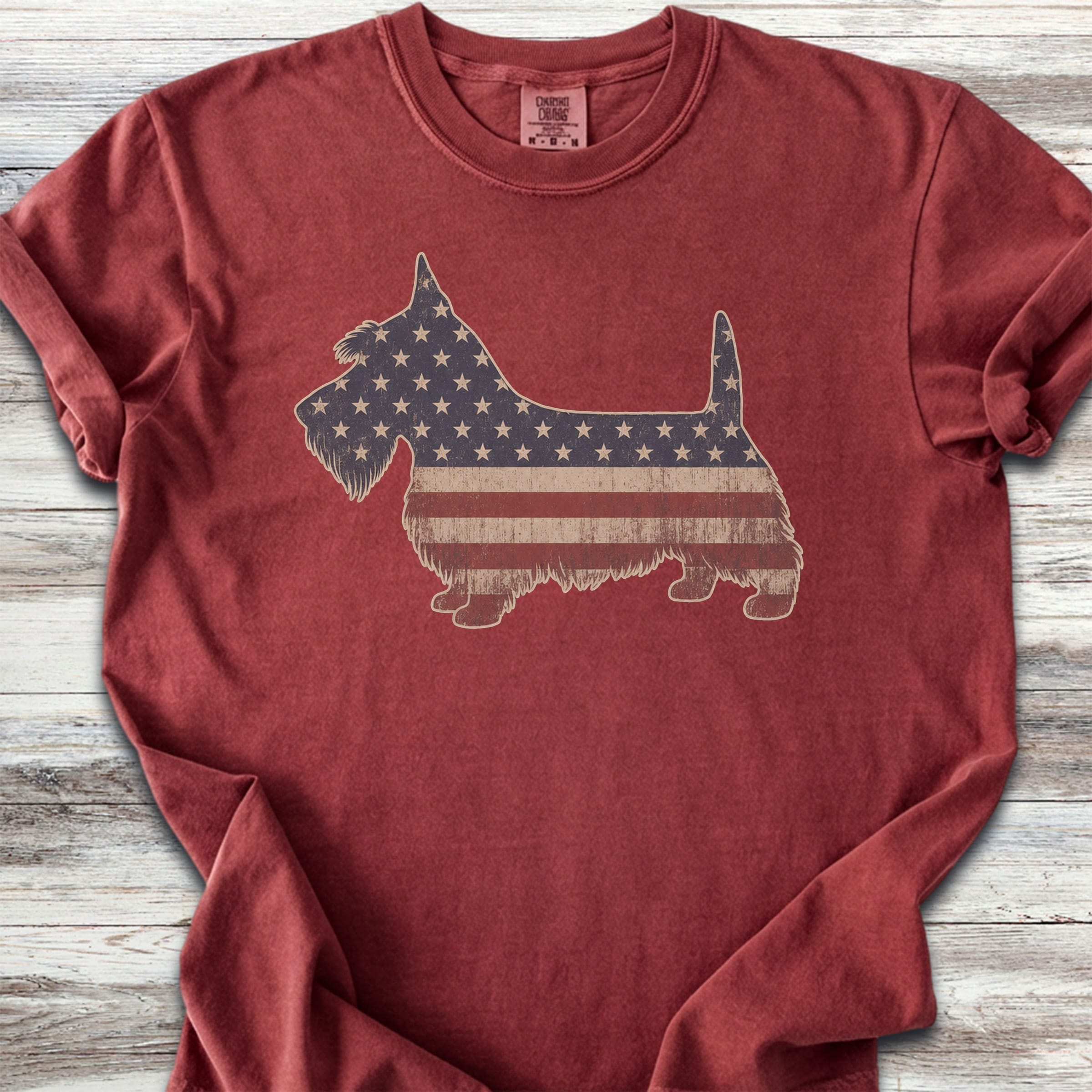 Scottish Terrier Vintage USA - Brick