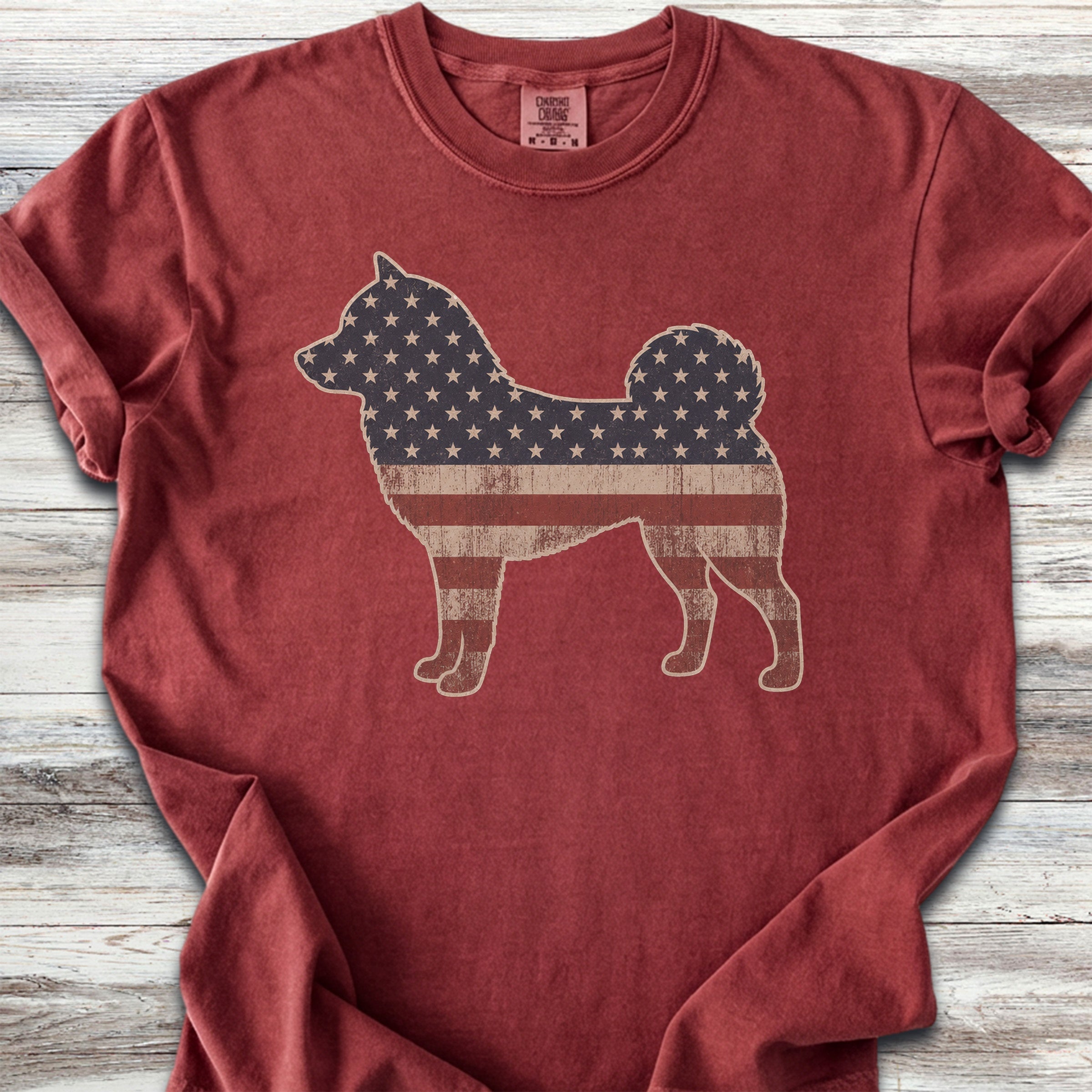 Shiba Inu Vintage USA - Brick