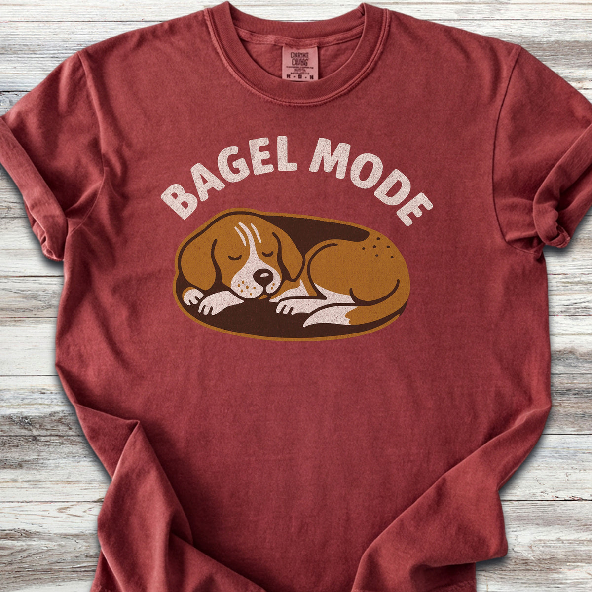 Beagle Sleeping - Brick