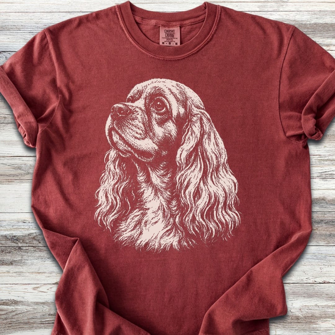 Cocker Spaniel Loyalty - Brick