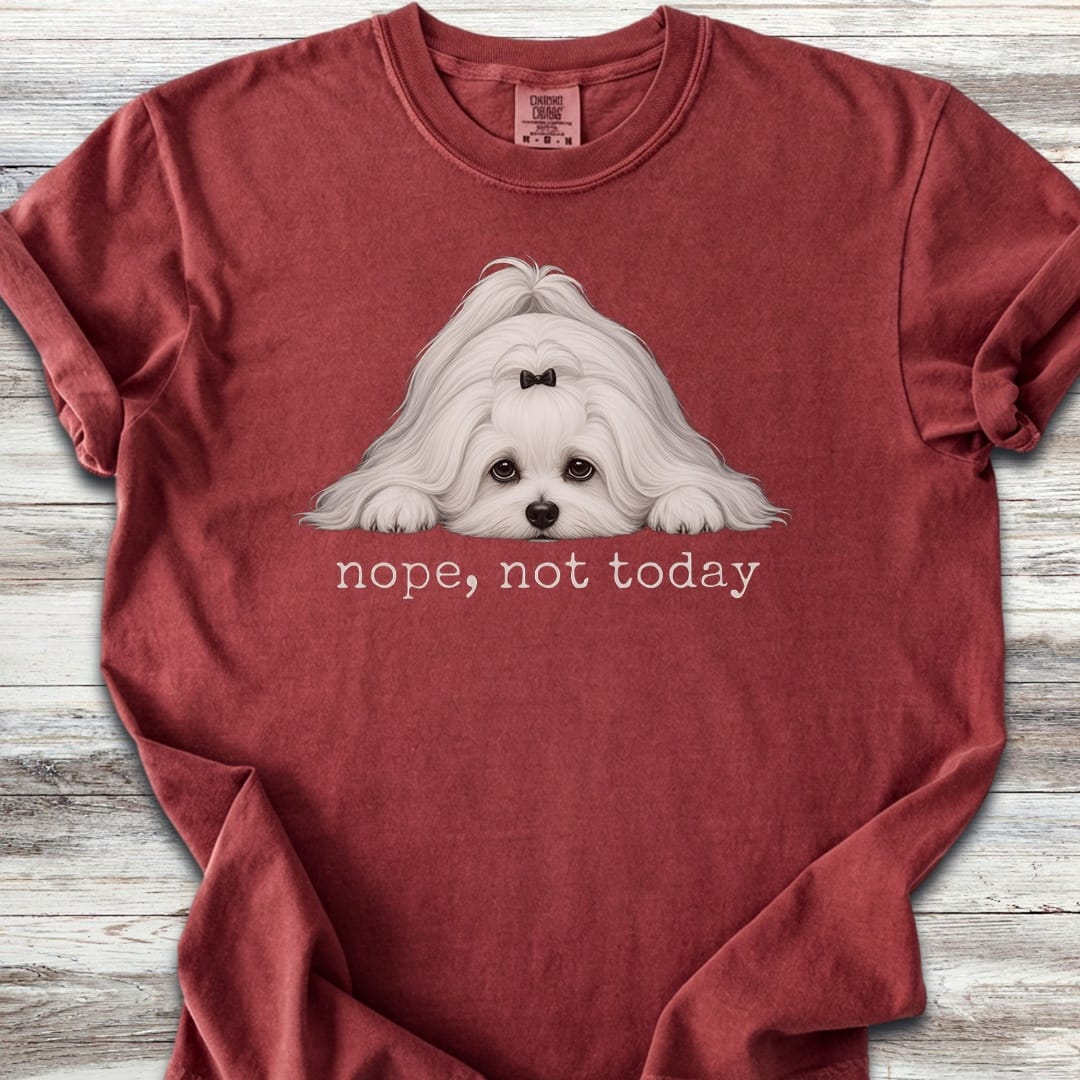 Maltese Nope - Brick