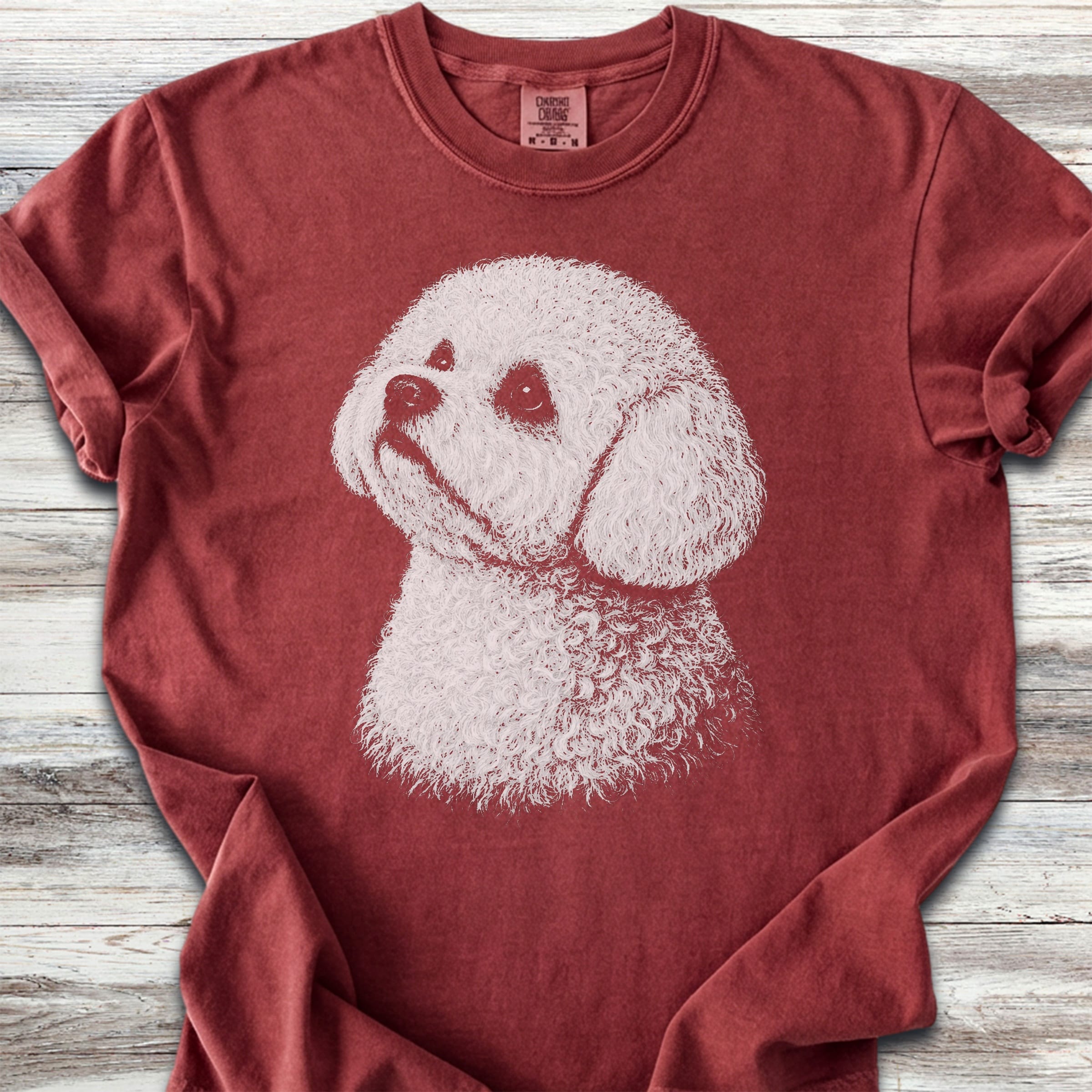 Bichon Frise Loyalty - Brick