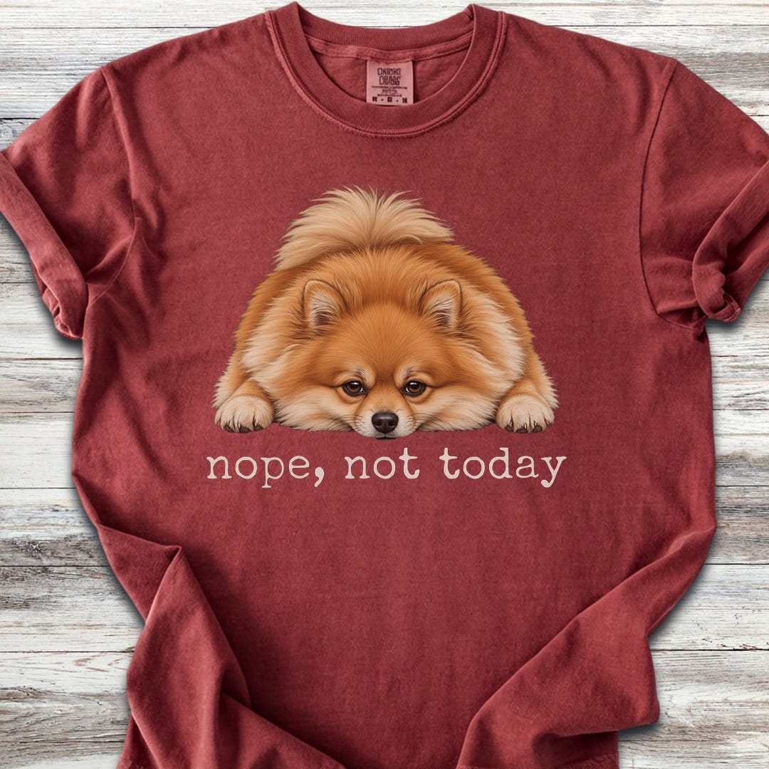 Pomeranian Nope - Brick