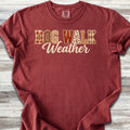 Dog Walk Weather Faux Patchwork - Brick