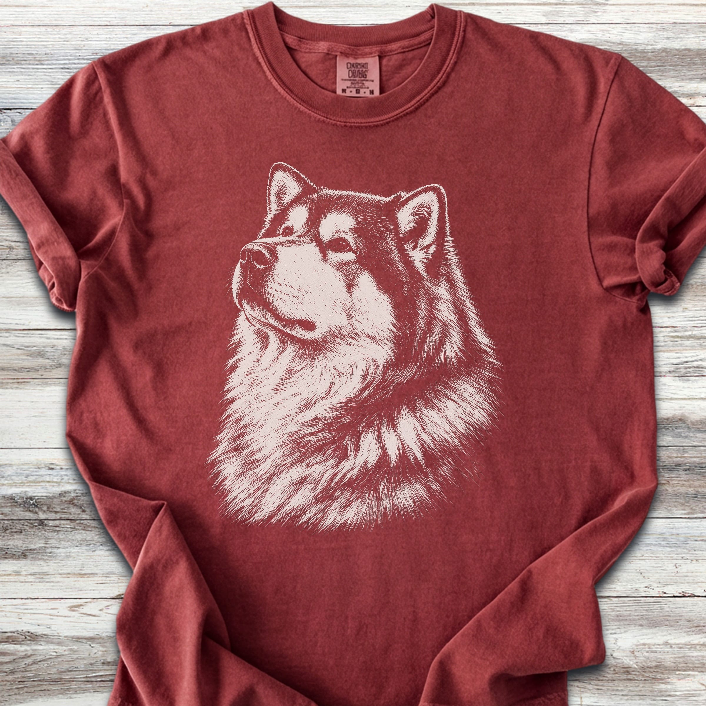 Alaskan Malamute Loyalty - Brick
