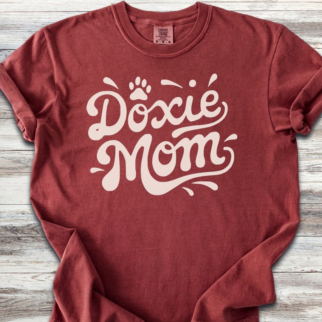 Dachshund Groovy Mom - Brick