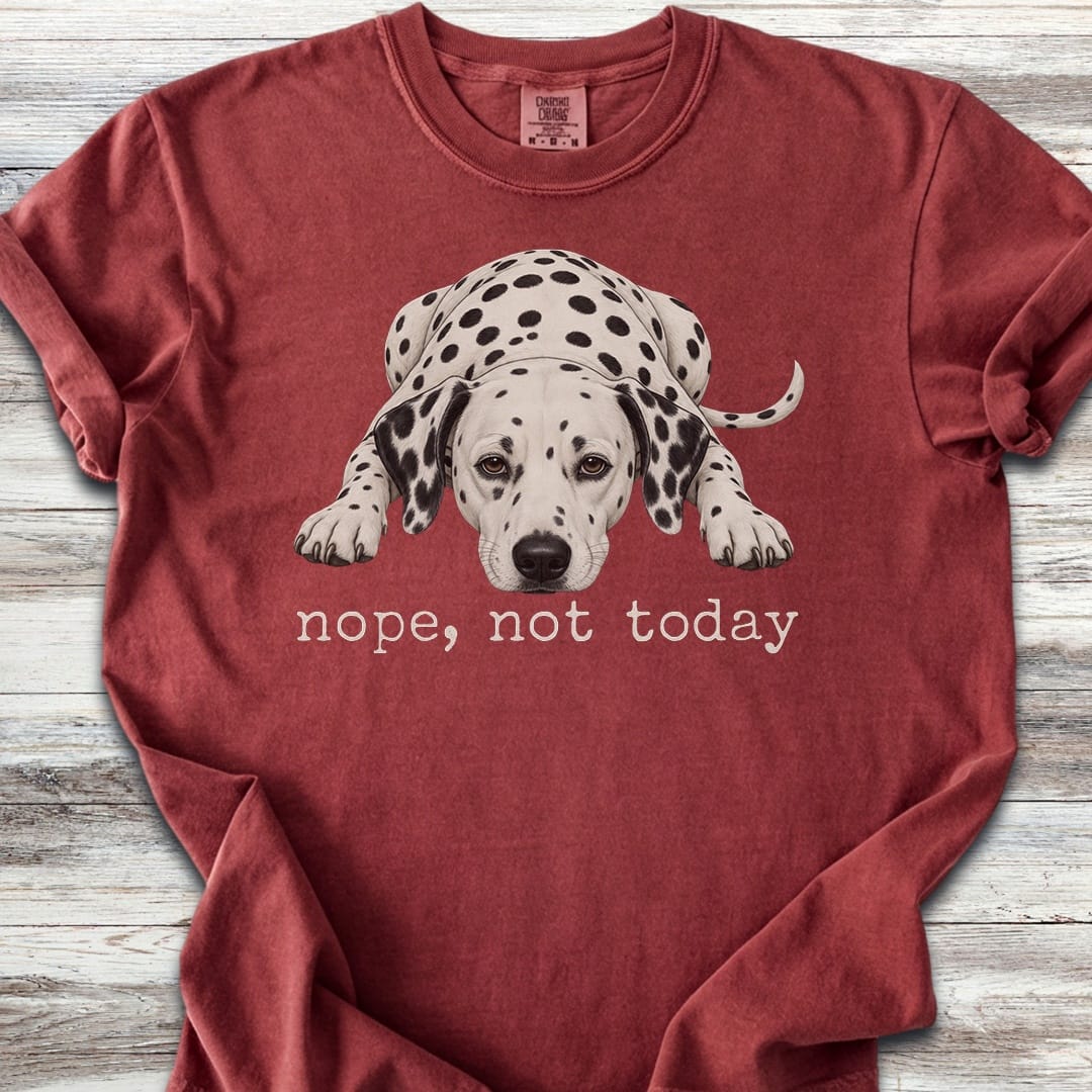 Dalmatian Nope - Brick