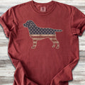 Labrador Retriever Vintage USA - Brick