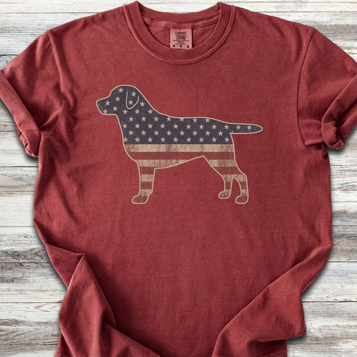 Labrador Retriever Vintage USA - Brick