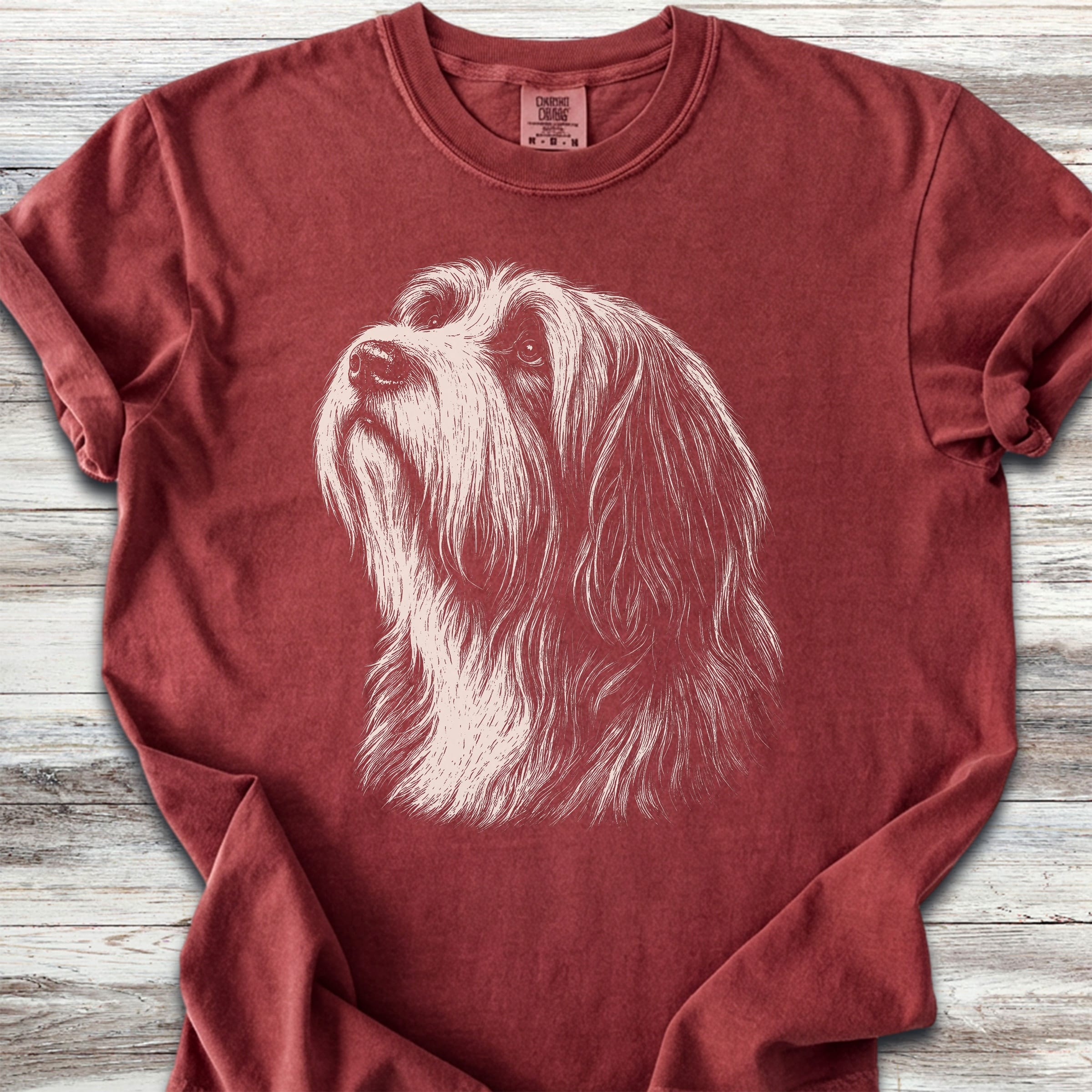 Bearded Collie Loyalty - Brick