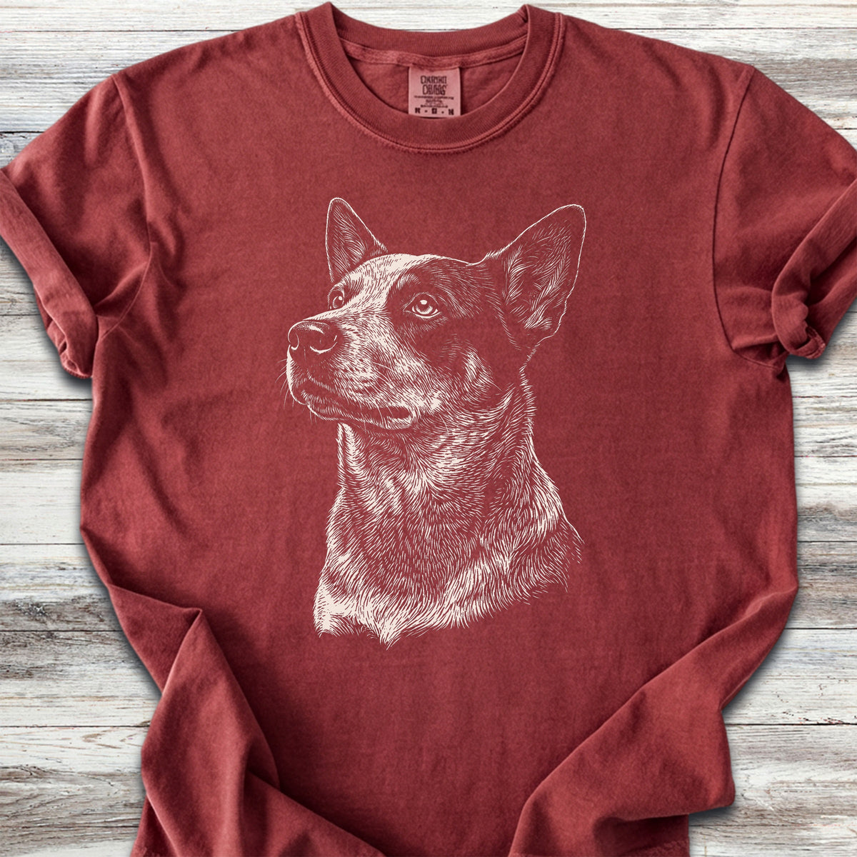 Australian Cattle Dog Loyalty - Brick