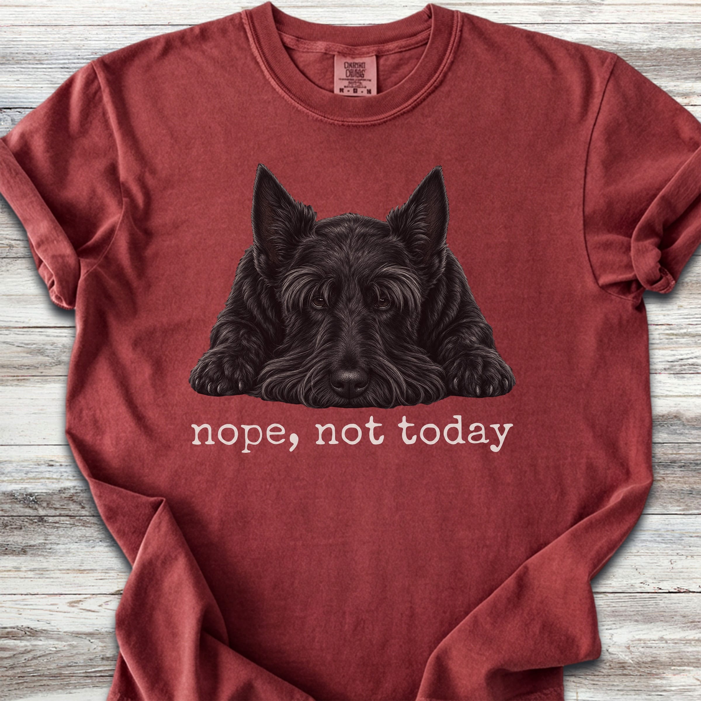 Scottish Terrier Nope - Brick