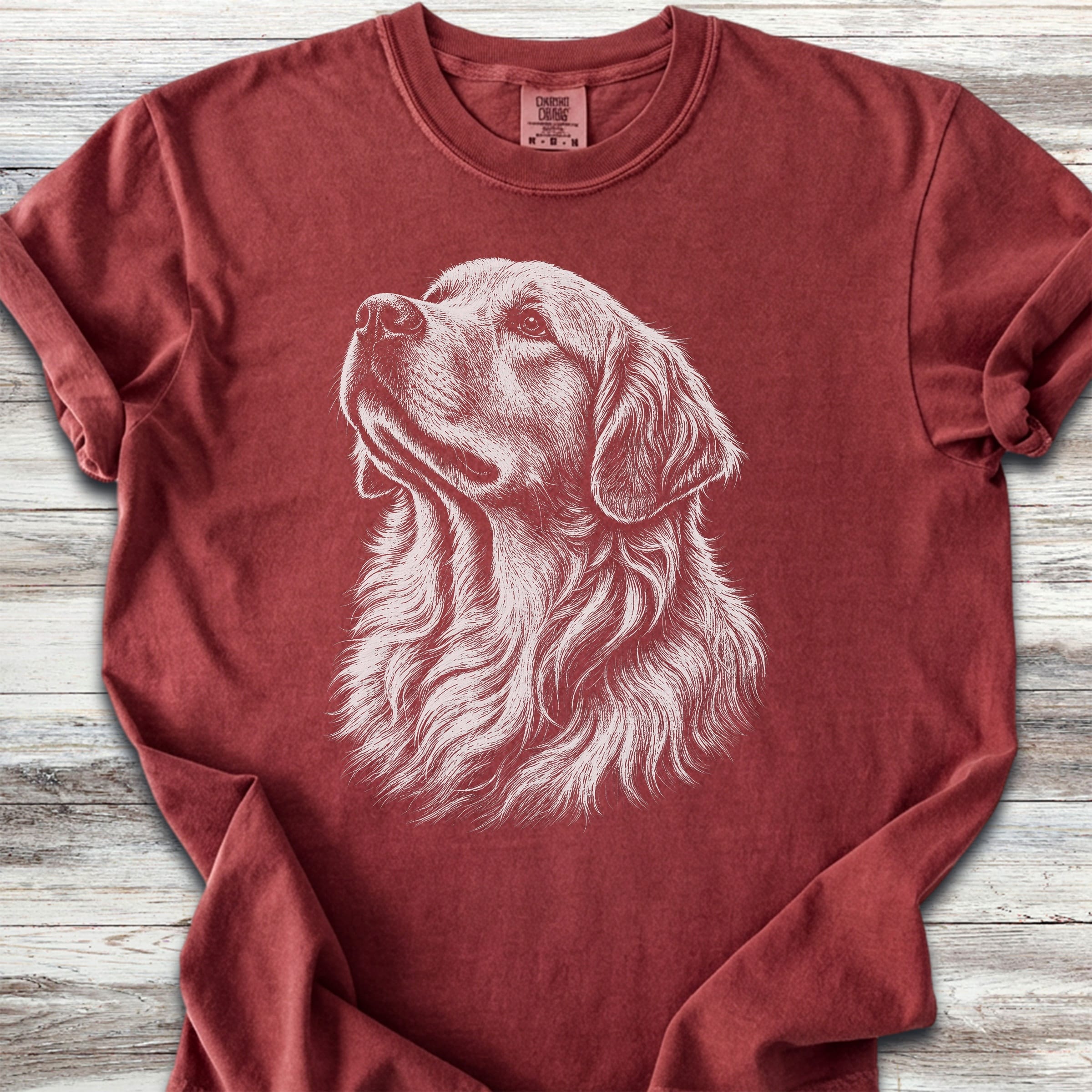Golden Retriever Loyalty - Brick