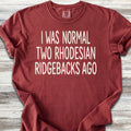 Rhodesian Ridgeback Normal - Brick