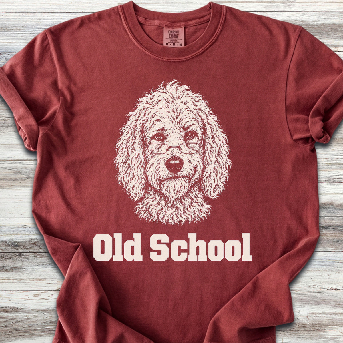 Goldendoodle Old School - Brick