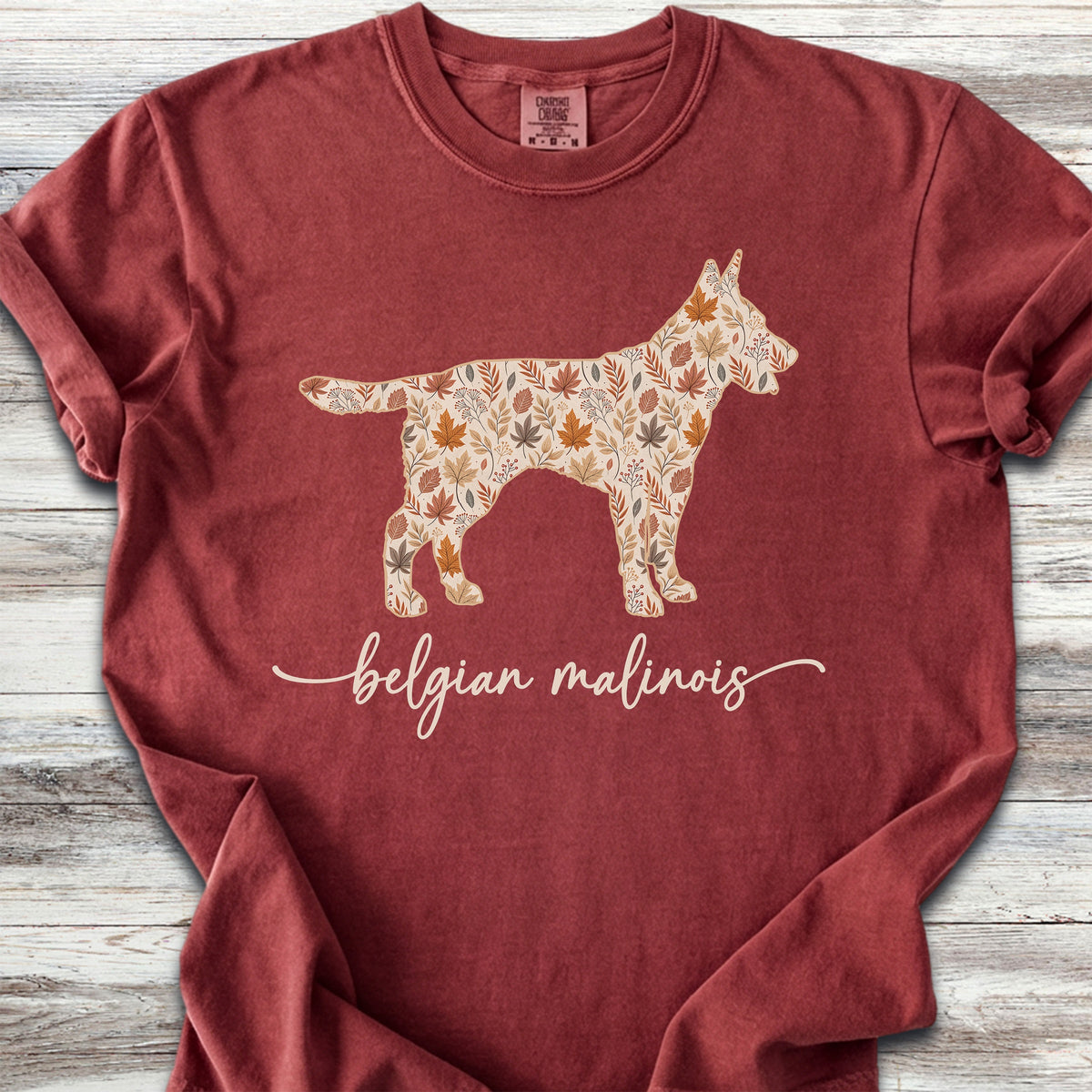 Belgian Malinois Fall - Brick