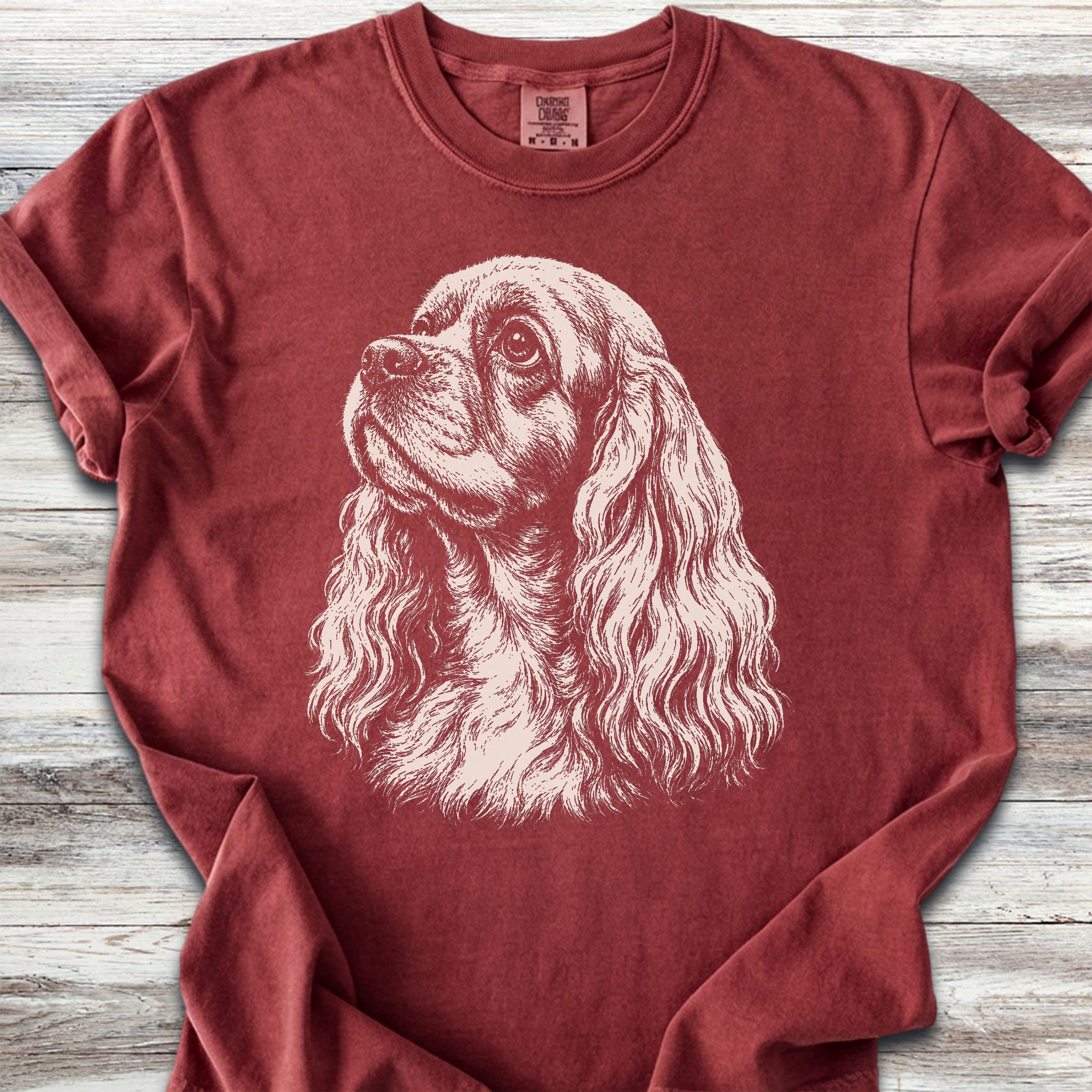 Cocker Spaniel Loyalty - Brick
