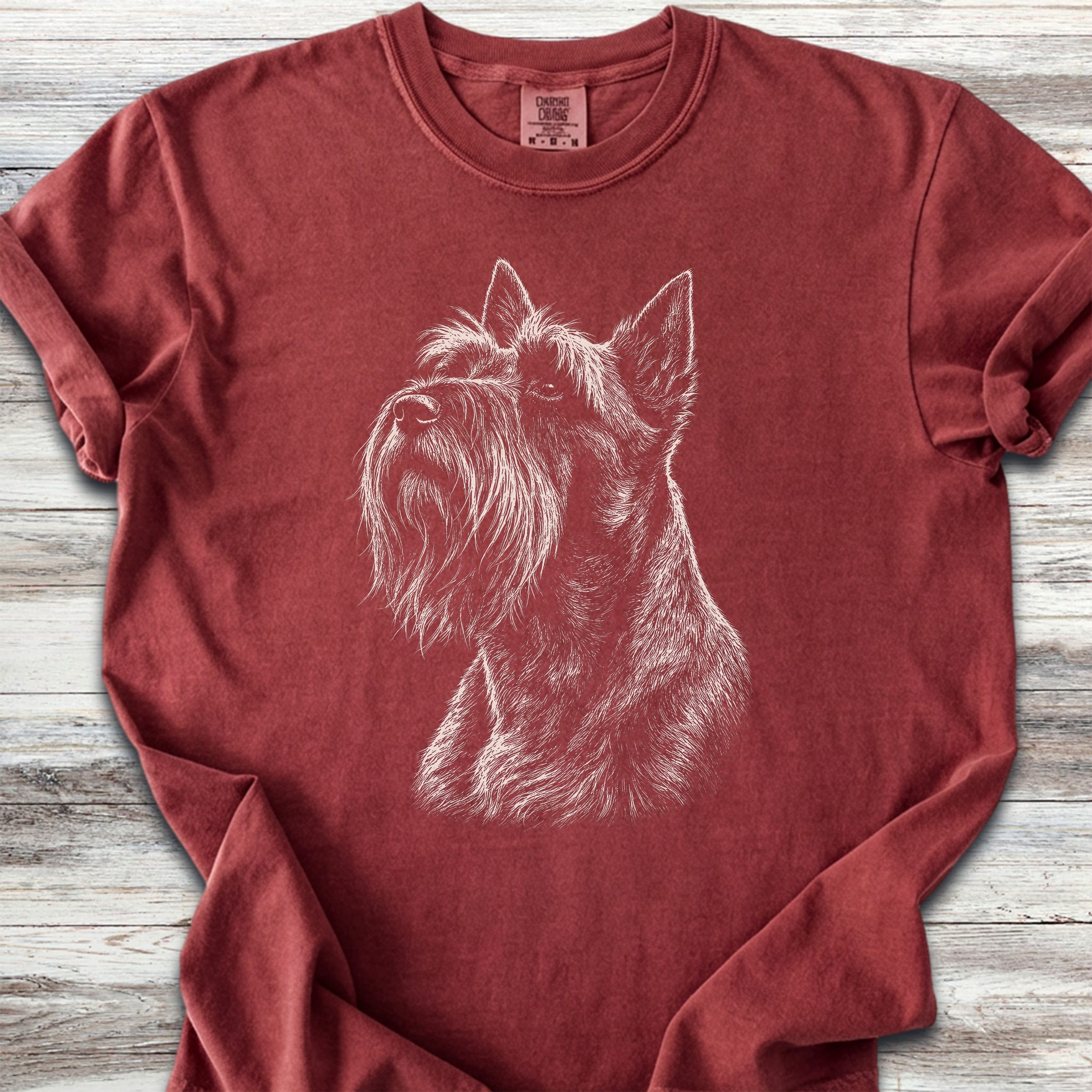 Scottish Terrier Loyalty - Brick